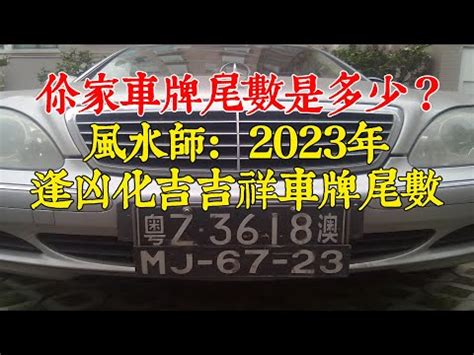 2023車牌吉凶